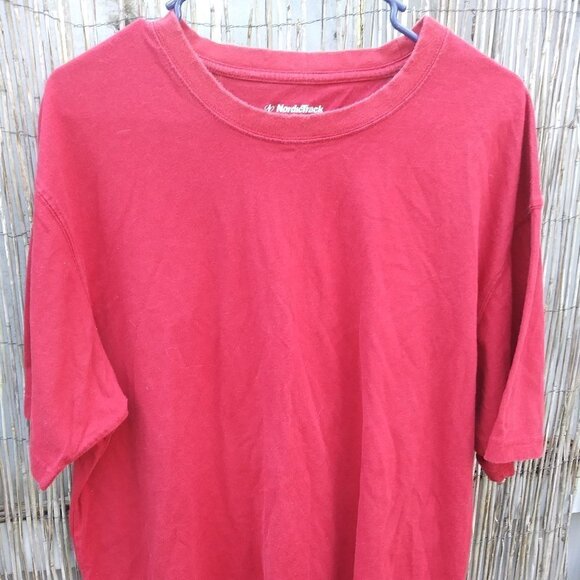 Nordic Track Solid Red Tee Men / Unisex - XL - Picture 1 of 13